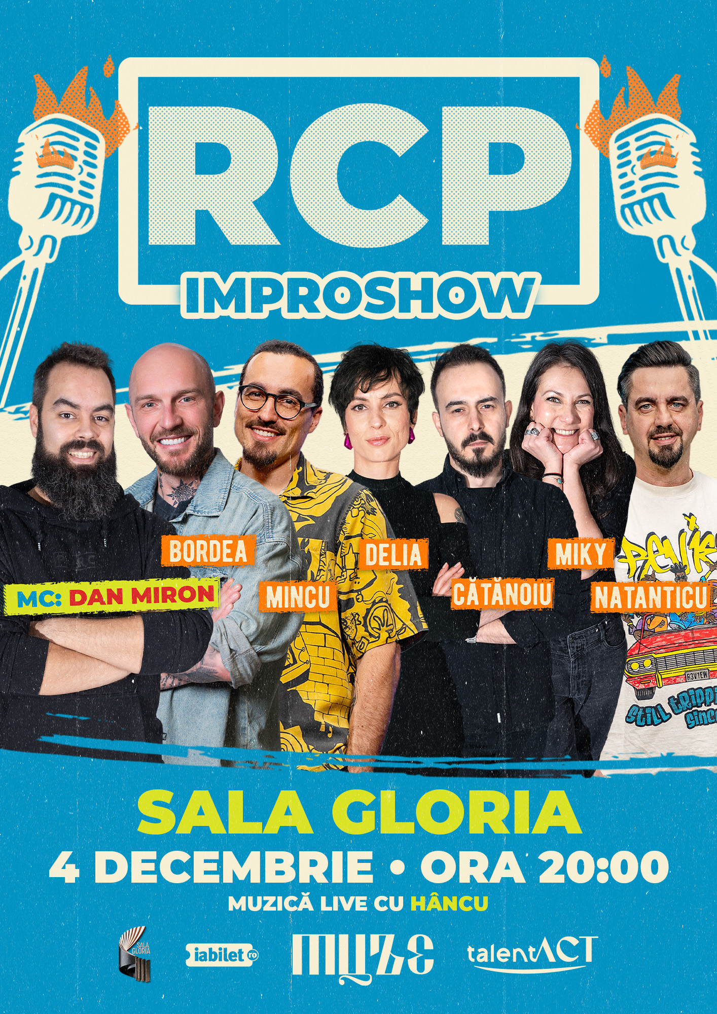 Afiș Râzi ca prostu' Improshow 4 decembrie 2026